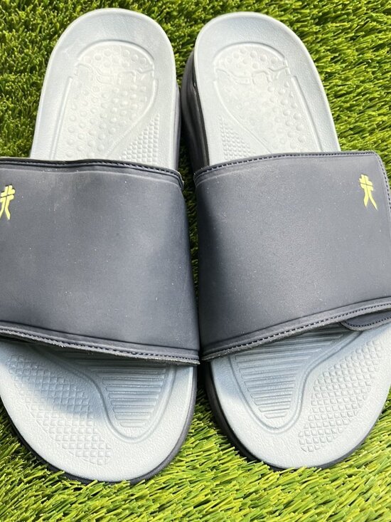 Kuru Moment Mens Size 13 Navy Blue Beach Walking Outdoor Slip On Slide Sandals - Picture 5 of 10